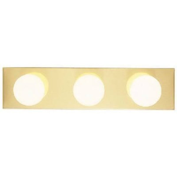 Westinghouse 3 LGT PB Bath Bar 66405